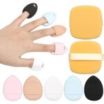 Ensemble de 5 mini houppettes pour maquillage avec 2 bouffées de poudre cosmétique - application précise ... Ensemble de 5 mini houppettes pour maquillage avec 2 bouffées de poudre cosmétique - application précise ...