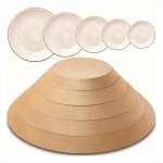 Ensemble de 5 moules � poterie en bois tailles polyvalentes pour la fabrication de c�ramique et dargile ...