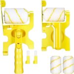 Ensemble de 5 rouleaux � bordures - rouleau � peinture portable - avec rouleaux de rechange et mini - ...
