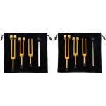 Ensemble de 6 diapasons (128hz 256hz 512hz) kit de diapasons pour la gurison le chakra la thrapie par ...