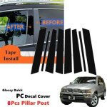 Ensemble de 6 pièces pour bmw x5 e53 2000 ? 2006 3. 0i 4. 4i 4. 6is 4. 8is garniture de porte latérale ... Ensemble de 6 pièces pour bmw x5 e53 2000 ? 2006 3. 0i 4. 4i 4. 6is 4. 8is garniture de porte latérale ...