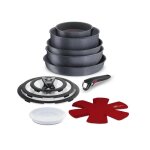 Ensemble de batterie de cuisine lagostina 012164600013 noir