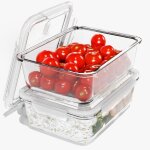 Ensemble de bo�tes de conservation - classbach - c - fhd4024g - verre r�sistant - 2 pi�ces - 1040 ml