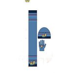 Ensemble bonnet gants echarpe minions pour garon
