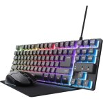 Ensemble clavier gaming - generic - gxt 1794 - azerty fr - souris sans fil - tapis de souris 245x21 cm ...