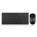 Ensemble clavier souris sans fil 2. 4g - azerty - noir - windows