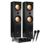 Ensemble colonnes hifi / home - cinma 1000w pmpo enceintes ea - 800 - pg ampli stro 100w usb mp3 sd ...