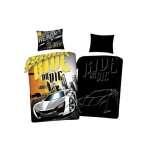 Ensemble de couette - fast and furious - 100 % coton - phosphorescent - taille europ�enne