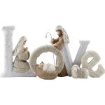 Ensemble de crèche - sharplace - résine - décoration de noël - figurine de la nativité - mixte Ensemble de crèche - sharplace - résine - décoration de noël - figurine de la nativité - mixte