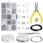 Ensemble daccessoires de bijouterie - gotoseeu - 15 pices - outils de cration - mixte - pour adultes ...