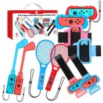 Ensemble daccessoires de sport - antcool - 2023 family party pack - 10 en 1 - sans fil - bleu