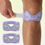 Ensemble de deux genouill�res r�glables adapt�es aux probl�mes de genoux li�s � lentra�nement � la course ...