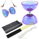 Ensemble de diabolo de jonglerie pour enfant débutant ensemble de diabolo 4 pièces / ensemble roulements ... Ensemble de diabolo de jonglerie pour enfant débutant ensemble de diabolo 4 pièces / ensemble roulements ...