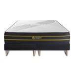Ensemble double sommier + matelas ultra micro ressorts ensachés et mémoire de forme 160x200 160 x 200 ... Ensemble double sommier + matelas ultra micro ressorts ensachés et mémoire de forme 160x200 160 x 200 ...