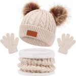 Ensemble Écharpe gants et bonnet - non spécifié - mixte - tricoté - doublé en polaire - 1 - 5 ans Ensemble Écharpe gants et bonnet - non spécifié - mixte - tricoté - doublé en polaire - 1 - 5 ans