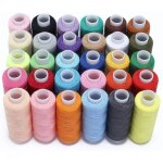 Ensemble de fils � coudre 30 pi�ces ? kit de fils en polyester ? 2286 m chacun pour couture � la main ...