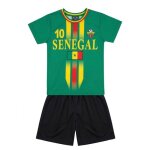 Ensemble de football enfant s�n�gal - maillot n�10 &amp short - polyester - - vert