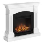 Ensemble de foyer électrique tagu pure white magna avec cadre et brûleur électrique de 23 po. Ensemble de foyer électrique tagu pure white magna avec cadre et brûleur électrique de 23 po.