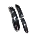 Ensemble de garde - boue - v bike - noir - pour v�lo adulte - vtt - r�sistant aux chocs