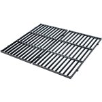 Ensemble de grilles de cuisson en fonte pour barbecue anti - adhésif - clp - 445x26 cm - noir Ensemble de grilles de cuisson en fonte pour barbecue anti - adhésif - clp - 445x26 cm - noir