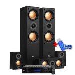 Ensemble home - cinma - evidence acoustics ea950 - pg - 5 enceintes 850w - ampli 5. 1 usb bt fm - 4 ...