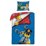 Ensemble housse de couette et taie doreiller lego city - taille européenne - bleu / rouge / blanc - 100% ... Ensemble housse de couette et taie doreiller lego city - taille européenne - bleu / rouge / blanc - 100% ...