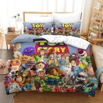 Ensemble de housse de couette toy story ensemble de literie housse de couette dessin anim� films danime ...
