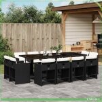 Ensemble � manger de jardin - 3211218 - 1 table 12 chaises 12 coussins - anti - uv - housses amovibles ...