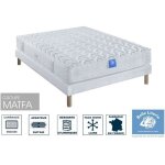 Ensemble matelas diadème belle literie 140x190 + sommier tapissier + jeu de 4 pieds offerts Ensemble matelas diadème belle literie 140x190 + sommier tapissier + jeu de 4 pieds offerts