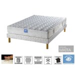 Ensemble matelas forum visco - ameline belle literie - 90x190 - mmoire de forme - soutien ferme
