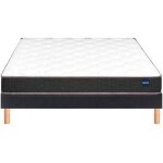 Ensemble matelas sommier - bultex - vitality 2. 1 - 120 x 200 cm - confort ferme - accueil moelleux