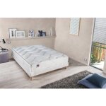 Ensemble matelas + sommier confort design 140 x 190 - latex - ferme Ensemble matelas + sommier confort design 140 x 190 - latex - ferme