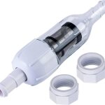 Ensemble de nettoyeur de piscine 48 - 080 avec 2 crous de tuyau dentre deau de rechange d15 avec filtre ...