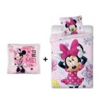 Ensemble parure de couette - disney - minnie - 140 x 200 cm - coussin 35 x 35 cm - 100% coton Ensemble parure de couette - disney - minnie - 140 x 200 cm - coussin 35 x 35 cm - 100% coton