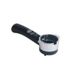 Ensemble percolateur noir chrom pour machine  caf delonghi - bvmpieces