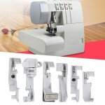 Ensemble de pied - de - biche 6 pices pour singer 14u 14cg754 14sh654 machine de surjet multifonction ...