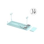 Ensemble pilates reformer 4 en 1 avec appareil de pilatesrouleau abdominal pour pompes et offert 1 paire ...