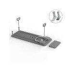 Ensemble pilates reformer 4 en 1 avec appareil de pilates rouleau abdominal pour pompes 6 pi�ces et offert ...