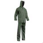 Ensemble de pluie vert nylon pvc taille l - 50201