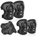 Ensemble de protection pour patins  roulettes pour enfants de6pcs avec genouillrescoudires et protge ...