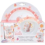 Ensemble repas micro - ondable pour enfant - fun house - cally mimi koala - multicolore - 3 ans et plus ...