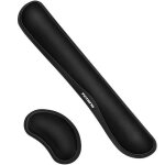Ensemble repose - poignet clavier et souris en mousse m�moire support pour dactylographie facile et soulagemen ...