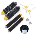 Ensemble de roulette de roue avant et kit de brosse pour irobot roomba 500 600 srie 700 529 550 595 ...