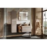 Ensemble meuble vasque + 3 �l�ments - 100 cm - emblematic cashmere