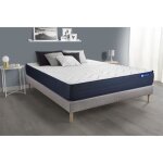 Ensemble matelas actiflex life 160x200 ressorts ensach�s et m�moire de forme 5zones de confort + som