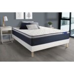 Ensemble matelas ressorts ensach�s + m�moire de forme actiflex max 200x200 cm maxi �paisseur 7zones co ...