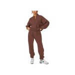 Ensemble de surv�tement - reoria - 60% coton / 40% polyester - demi - zip - doublure polaire