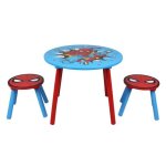 Ensemble table et 2 chaises spiderman marvel pour enfants
