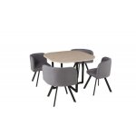 Ensemble une table et quatre chaises collection biaritz. Ensemble une table et quatre chaises collection biaritz.