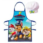 Ensemble tablier + toque cuisine pat patrouille pour enfant